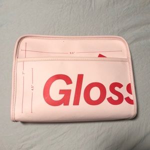 glossier beauty bag